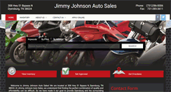 Desktop Screenshot of jimmyjohnsonautosales.com